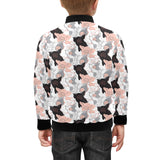 Pig Pattern Print Design 05 Kids' Boys' Girls' Bomber Jacket