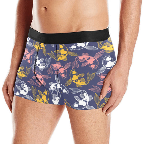 Koi Fish Carp Fish pattern Men's All Over Print Boxer Briefs Men's Underwear
