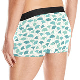 Green ginkgo leaves pattern Men's All Over Print Boxer Briefs Men's Underwear