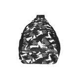 Crow illustration pattern All Over Print Chest Bag