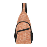 Brick Printed Pattern Print Design 02 All Over Print Chest Bag