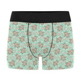 Hippopotamus Pattern Print Design 02 Men's All Over Print Boxer Briefs Men's Underwear