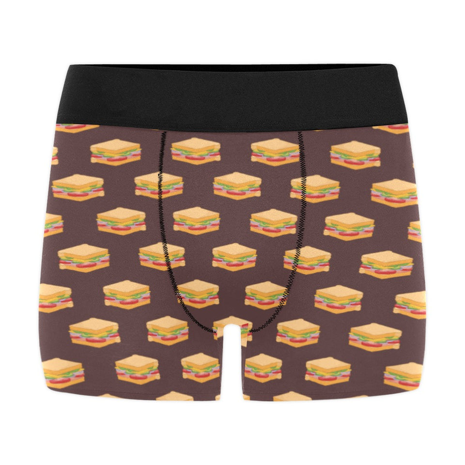 Sandwich Pattern Print Design 04 Men's All Over Print Boxer Briefs Men's Underwear