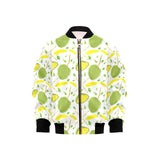 Durian pattern background Kids' Boys' Girls' Bomber Jacket