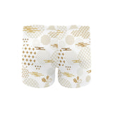 Beautiful gold japanese pattern Men's Swimming Trunks