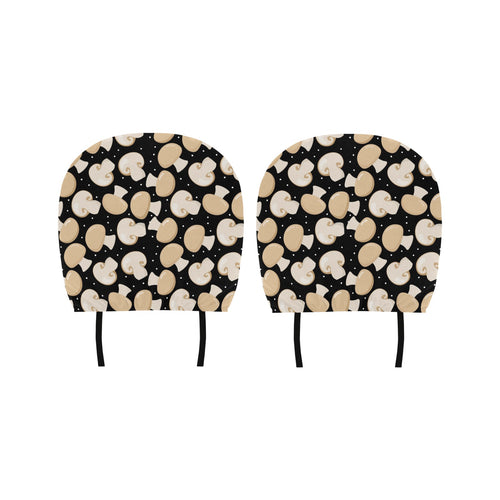 Champignon mushroom pattern Car Headrest Cover