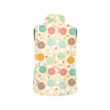 Bicycle Pattern Print Design 01 Men's Padded Vest
