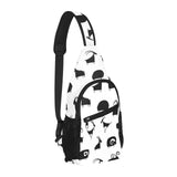 Goat ram pattern All Over Print Chest Bag