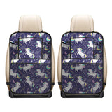 Hand drawn cute unicorn star planet Car Seat Back Organizer