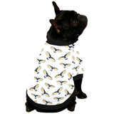 Eagle Pattern Print Design 03 All Over Print Pet Dog Round Neck Fuzzy Shirt