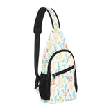 Coral Reef Pattern Print Design 02 All Over Print Chest Bag