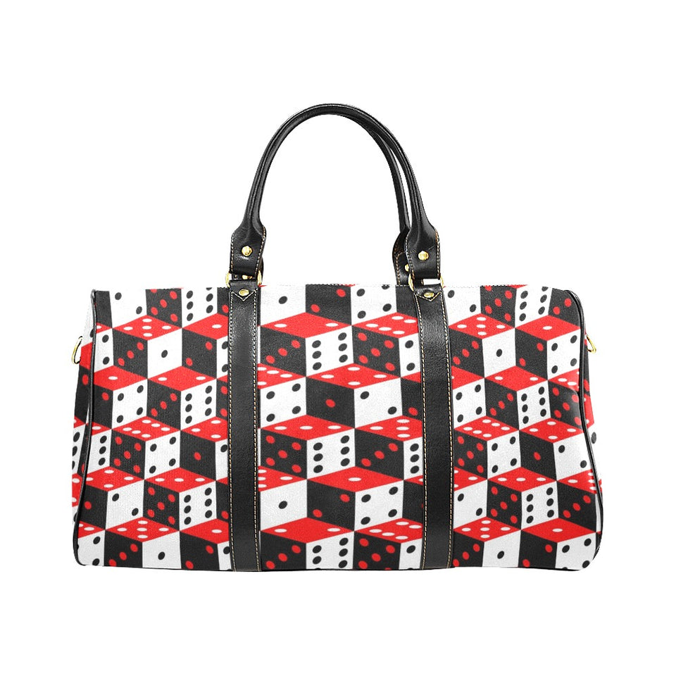 Dice Pattern Print Design 02 Travel Bag
