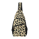 Leopard print design pattern All Over Print Chest Bag