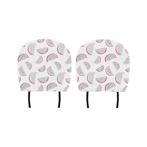 dragon fruit pattern Car Headrest Cover