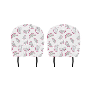 dragon fruit pattern Car Headrest Cover