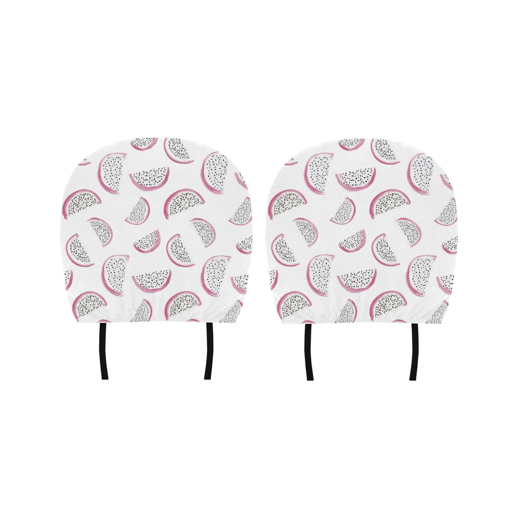 dragon fruit pattern Car Headrest Cover