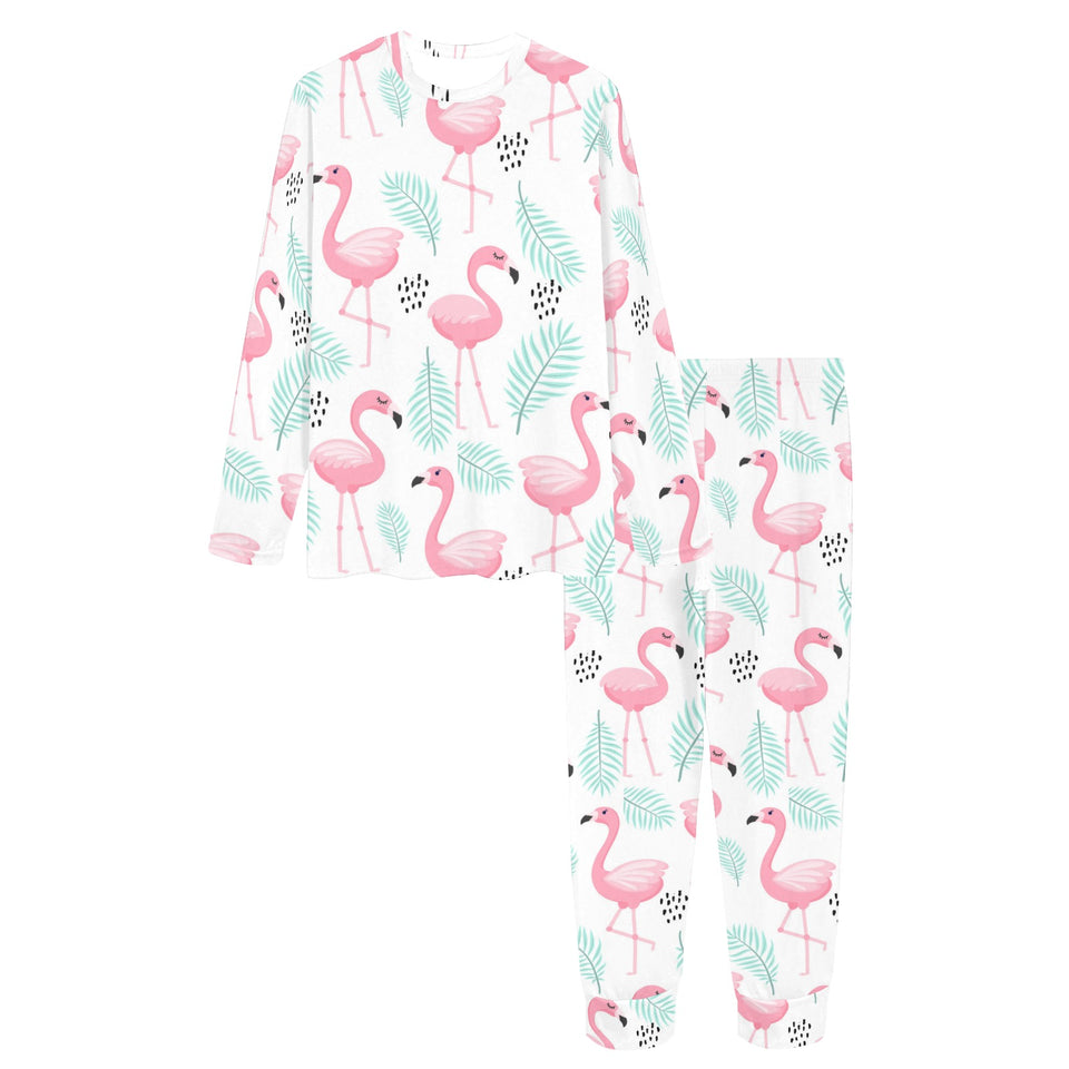 Cute flamingo pattern Women's All Over Print Pajama Set