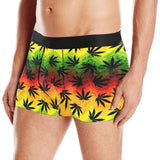 Canabis Marijuana Weed Pattern Print Design 03 Men's All Over Print Boxer Briefs Men's Underwear