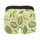 Durian leaves pattern background Men's All Over Print Boxer Briefs Men's Underwear