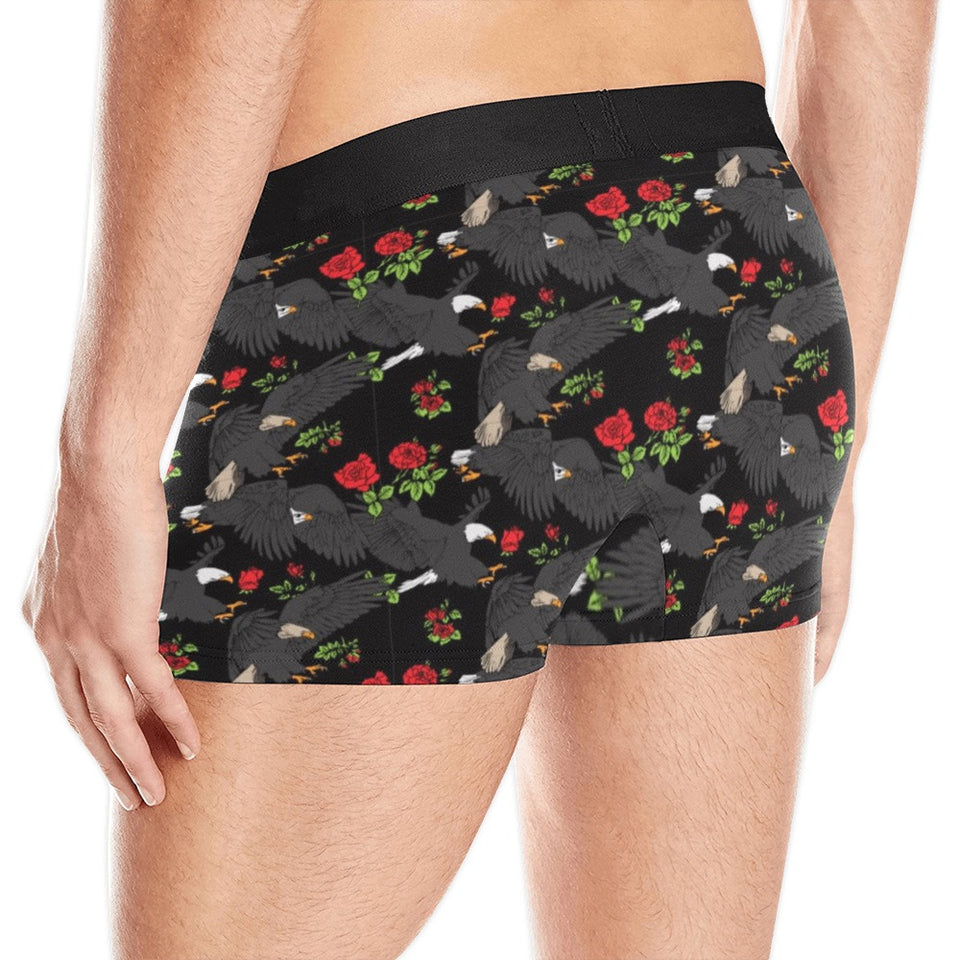 Eagle Pattern Print Design 04 Men's All Over Print Boxer Briefs Men's Underwear