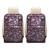 British Pattern Print Design 02 Car Seat Back Organizer