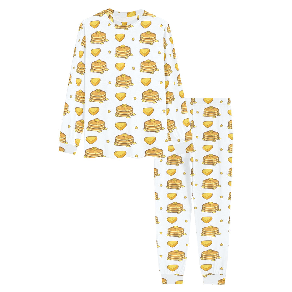 Pancake Pattern Print Design 03 Men's All Over Print Pajama