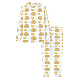 Pancake Pattern Print Design 03 Men's All Over Print Pajama