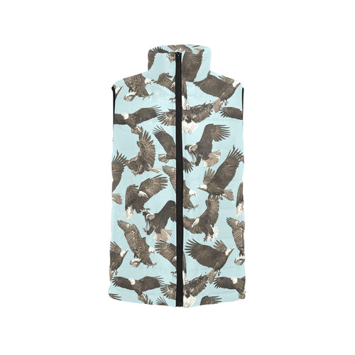 Eagle Pattern Print Design 01 Men's Padded Vest