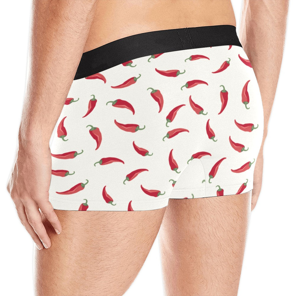 Chili peppers pattern Men's All Over Print Boxer Briefs Men's Underwear