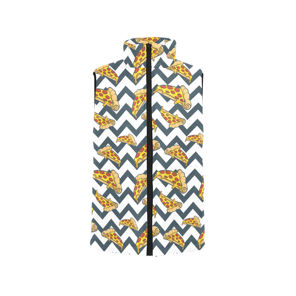 Pizza design pattern Women's Padded Vest