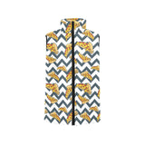Pizza design pattern Women's Padded Vest