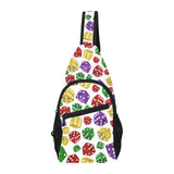 Dice Pattern Print Design 03 All Over Print Chest Bag