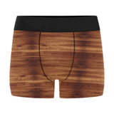 Wood Printed Pattern Print Design 04 Men's All Over Print Boxer Briefs Men's Underwear