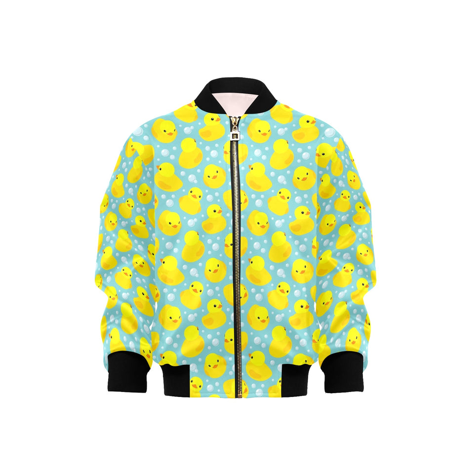 Duck Pattern Print Design 03 Kids' Boys' Girls' Bomber Jacket