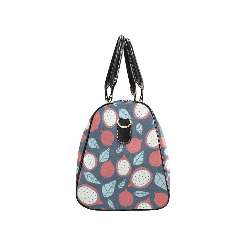dragon fruits dark blue background Travel Bag