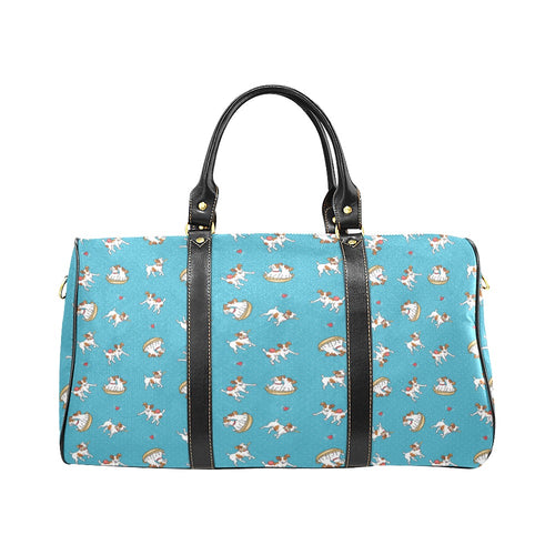 Jack Russel Pattern Print Design 03 Travel Bag