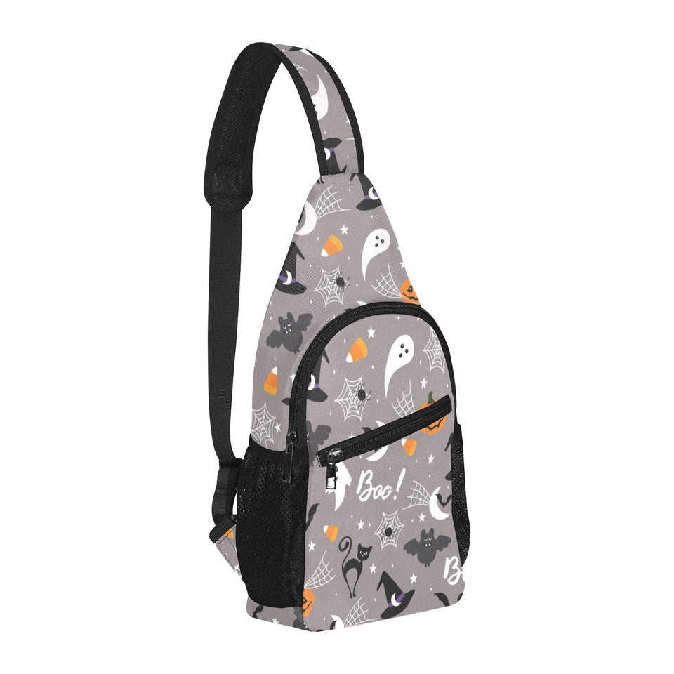 Halloween design pattern All Over Print Chest Bag