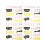 Whale dot pattern Gauze Curtain
