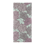 Spider web cobweb design color pattern Beach Towel