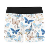 blue butterfly pattern Men's All Over Print Boxer Briefs Men's Underwear