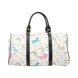 Colorful unicorn pattern Travel Bag