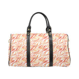 Fire flame watercolor pattern Travel Bag