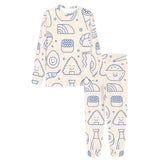 Cute sushi icon pattern Women's All Over Print Pajama Set