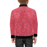 Skate Board Pattern Print Design 01 Kids' Boys' Girls' Bomber Jacket