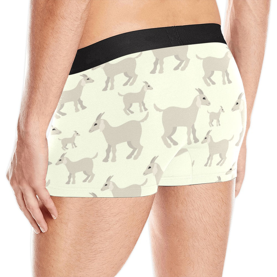 Little young goat pattern Men's All Over Print Boxer Briefs Men's Underwear