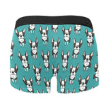 Hand drawn boston terrier dog pattern Men's All Over Print Boxer Briefs Men's Underwear