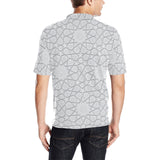 arabic star pattern Men's All Over Print Polo Shirt