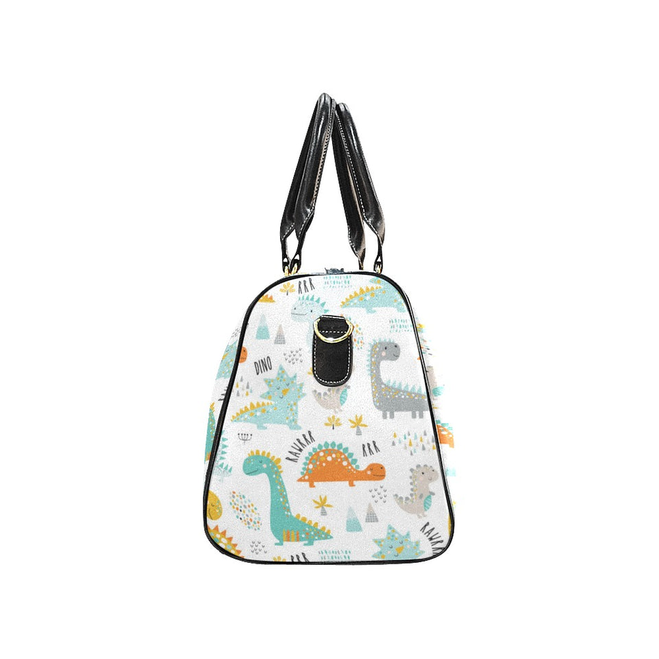 Cute funny kids dinosaurs pattern Travel Bag