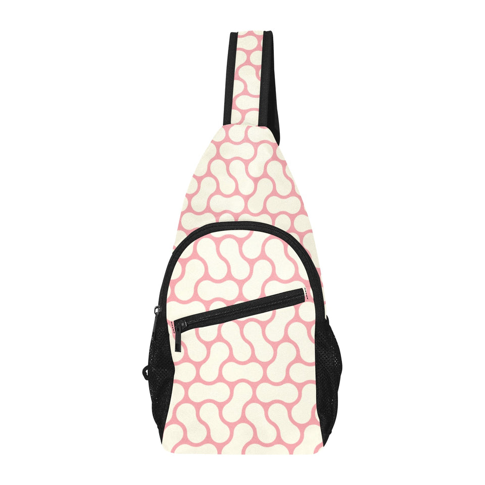 peanuts texture pattern All Over Print Chest Bag