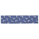 Seagull Pattern Print Design 03 Table Runner